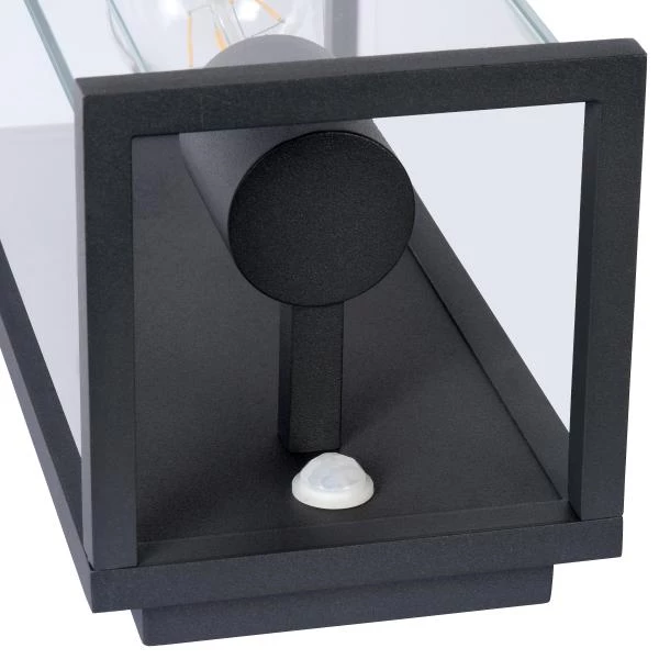 Lucide CLAIRE - Wall light Outdoor - 1xE27 - IP54 - Anthracite - detail 3